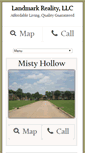 Mobile Screenshot of landmarkrealty.org